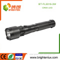 Factory Hot Sale Emergency 2 C Battery Operated Tactical Aluminum Q3 Cree Long Distance Power Light led Torch